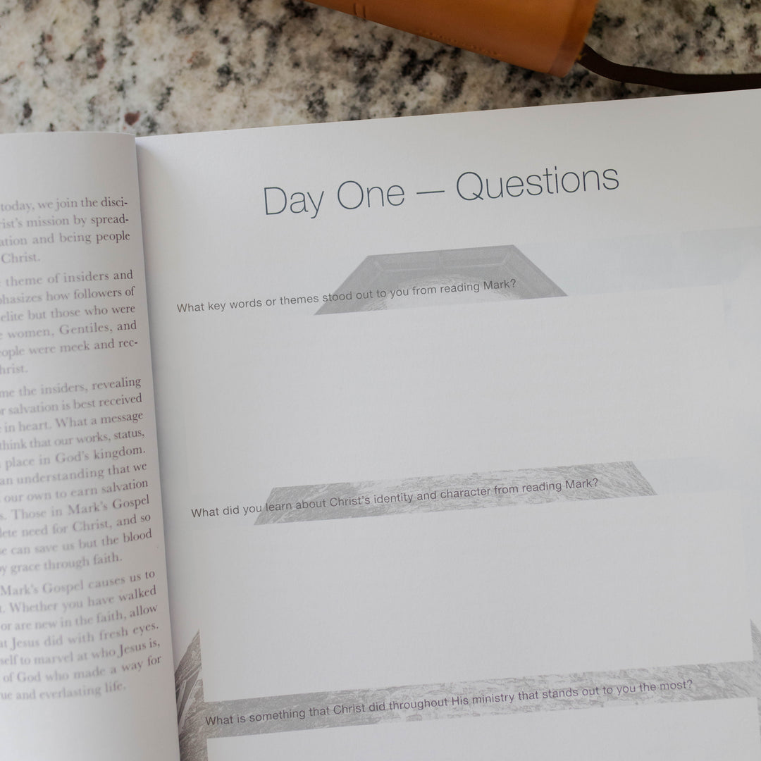 Mens Follow Me Matte study questions for day one