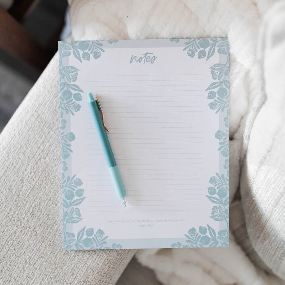 Notepad - Blue Laurel | TDGC