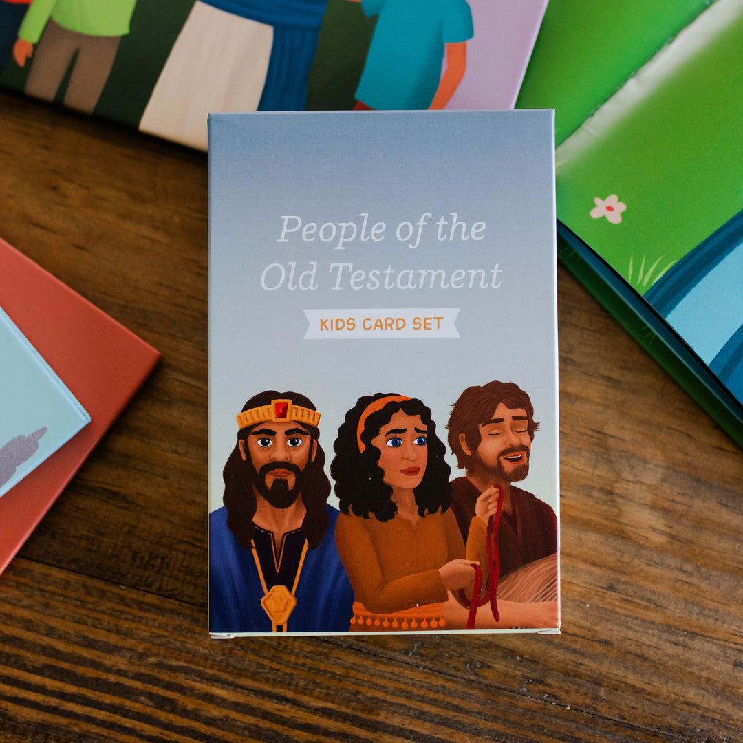 Cards for kids with people of the old testament