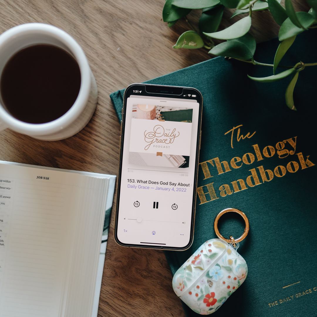 Christian podcast on iphone theology handbook