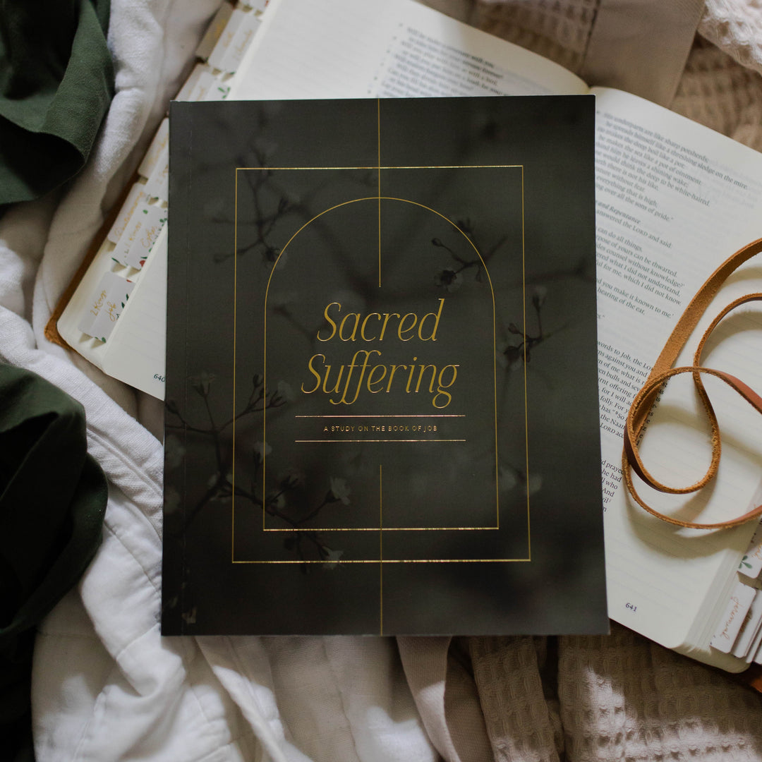 Sacred Suffering | A Study on the Book of Job | Front cover of Bible study