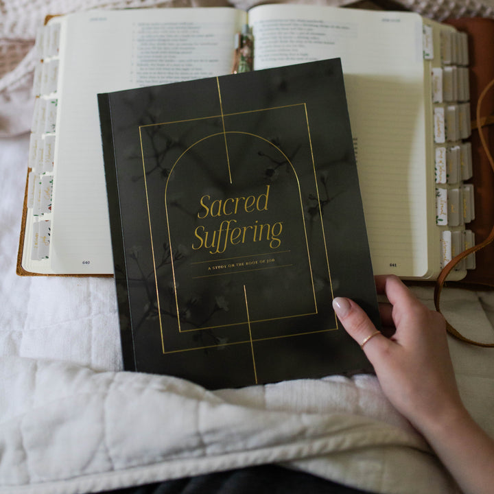 Sacred Suffering | A Study on the Book of Job | Front cover of Bible study