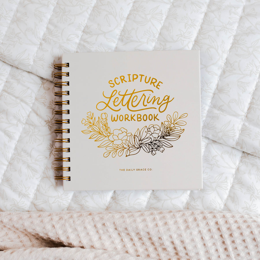 Daily Grace Scripture Lettering Workbook | The Daily Grace Co.