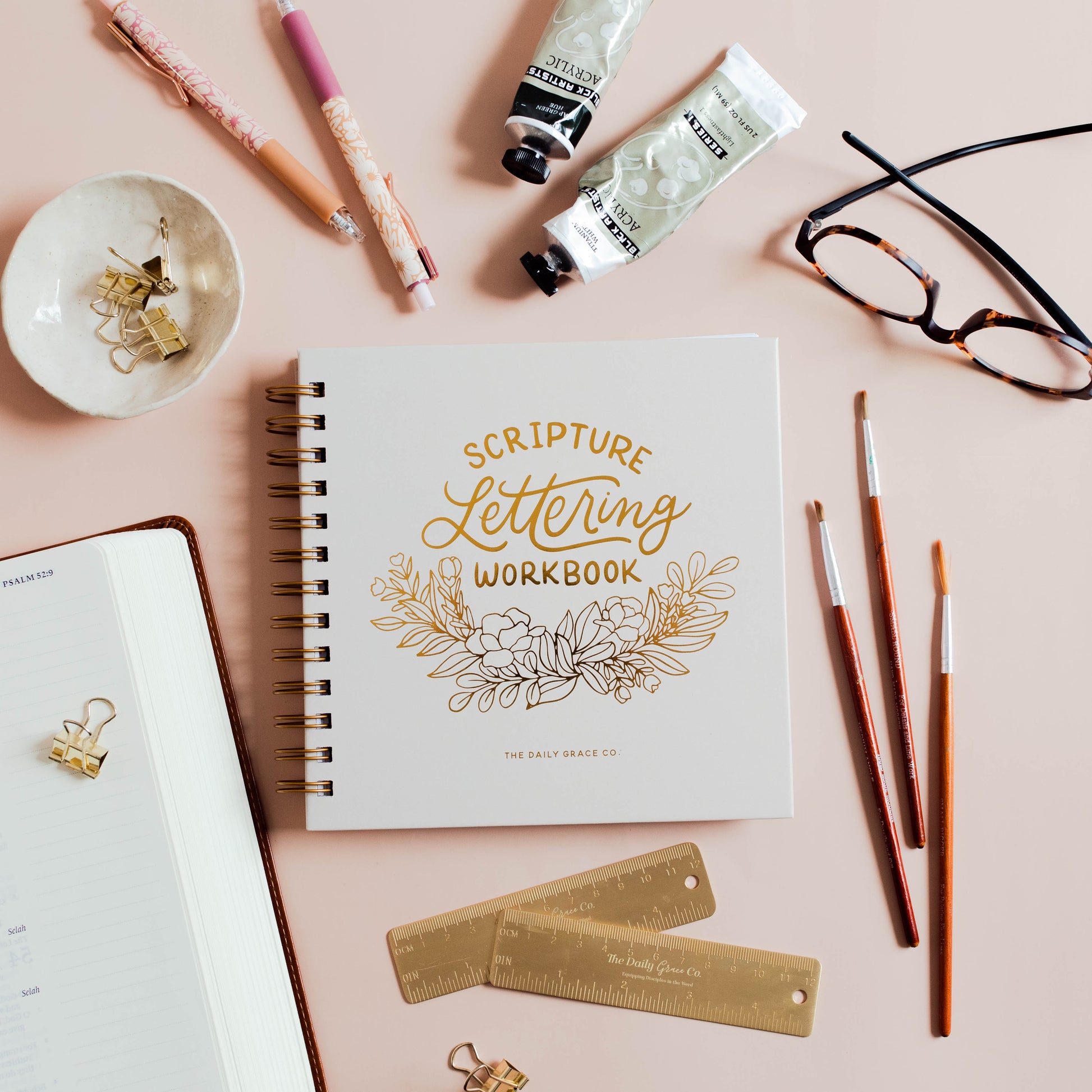 Scripture Lettering Workbook| The Daily Grace Co.