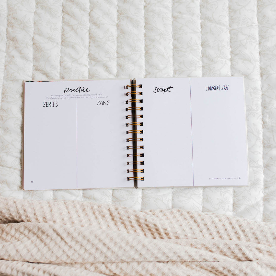 Scripture Lettering Workbook | The Daily Grace Co.