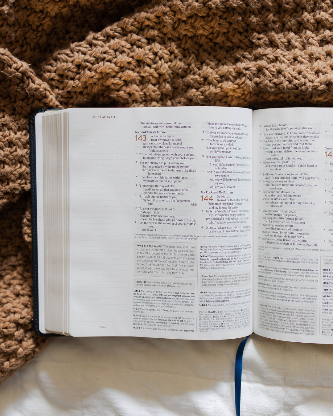 Inside image of The Word ESV Journaling Study Bible