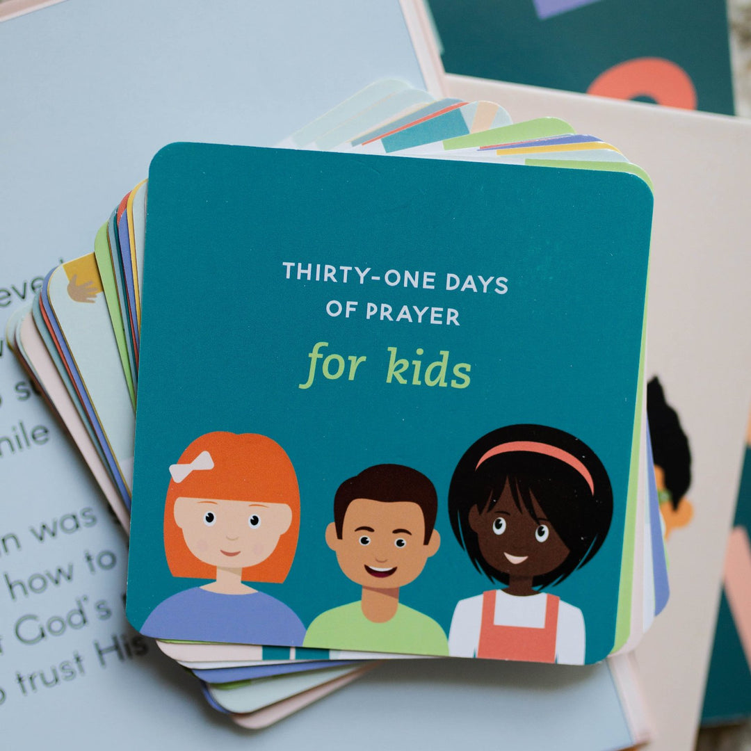 Thirty one days of Prayer for Kids Verse Card Set