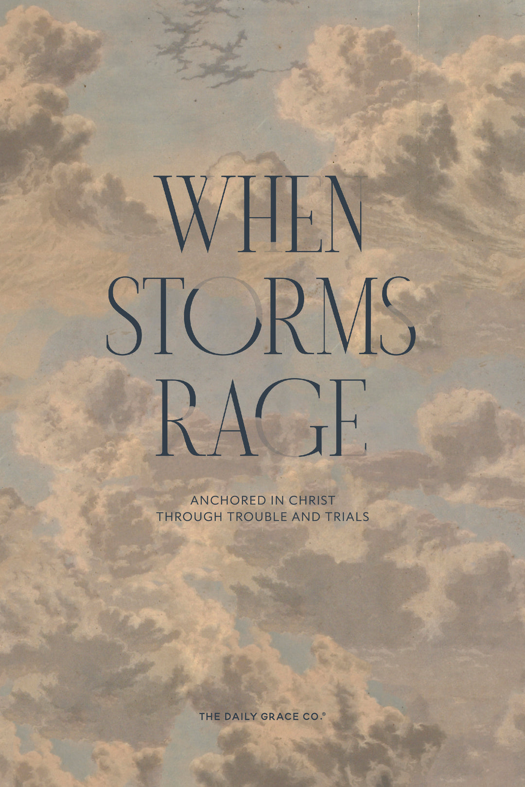 When the storms rage book cover