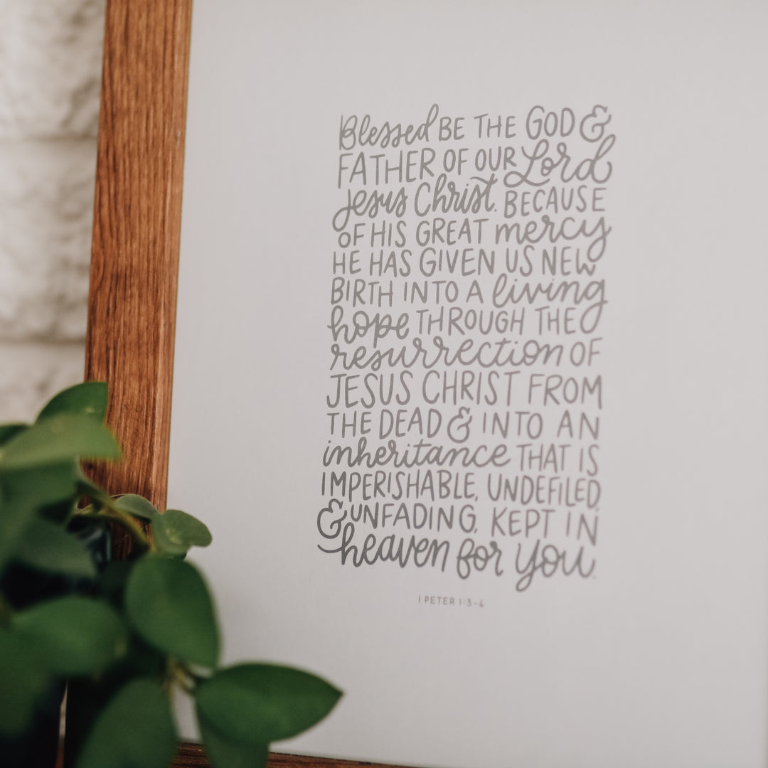 A Living Hope Print | TDGC