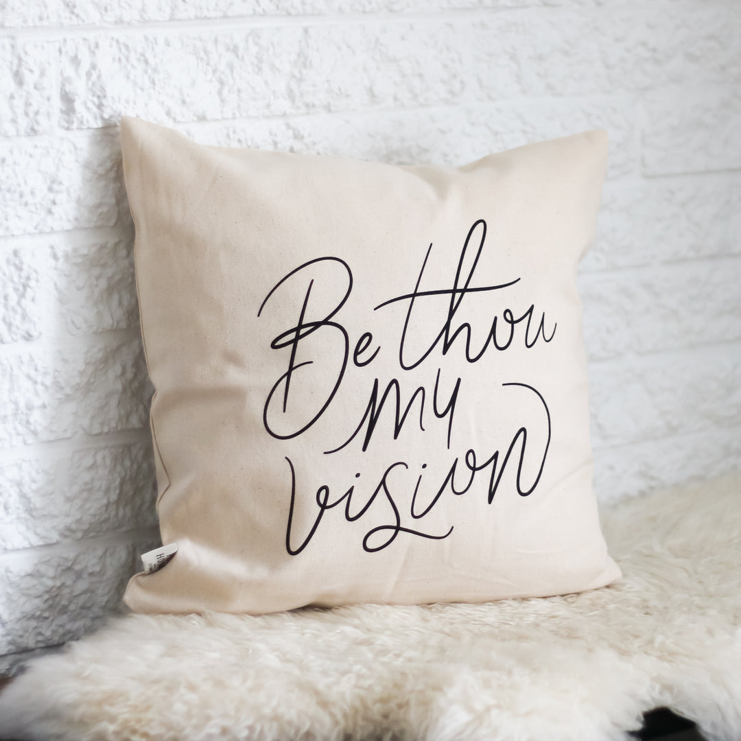 Be Thou My Vision Pillow Cover