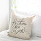 Be Thou My Vision Pillow Cover