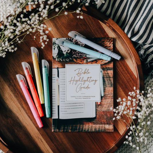 bible highlighters guide at victor easley blog Images... Highlighters β The Daily Grace Co.