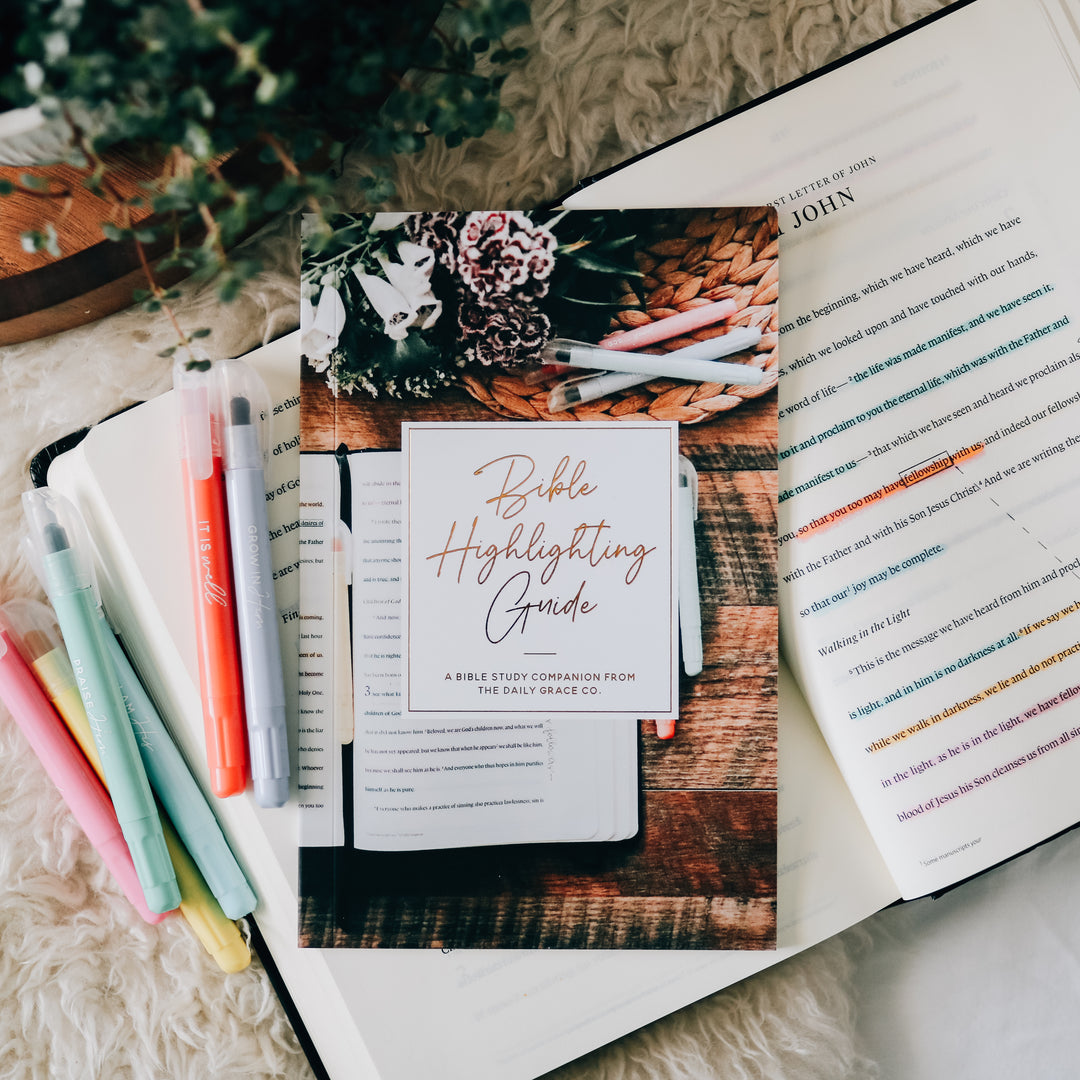 bible highlighters guide at victor easley blog Images... Bible Highlighting Guide β The Daily Grace Co.