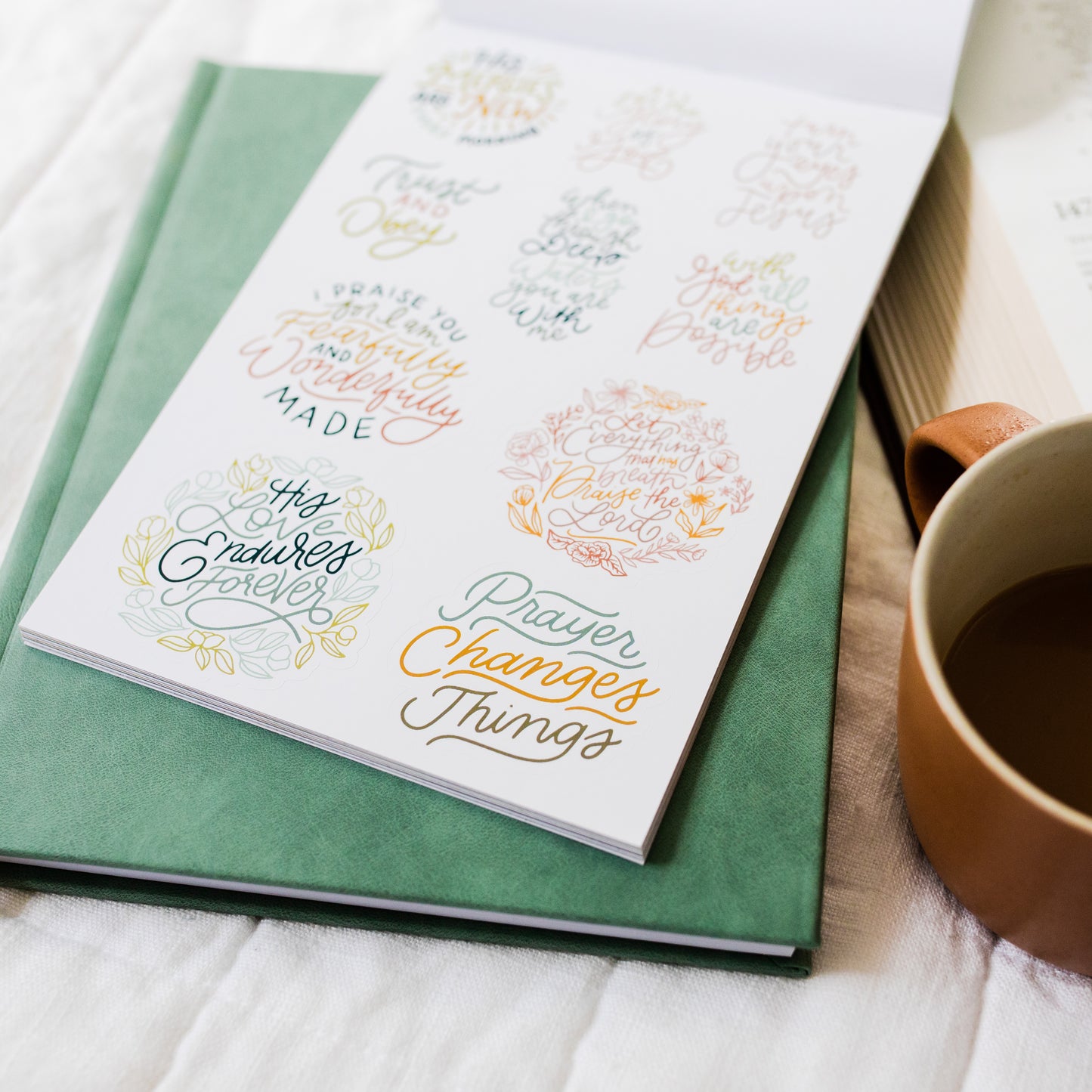 Bible Study Stickers | Strong in the Lord