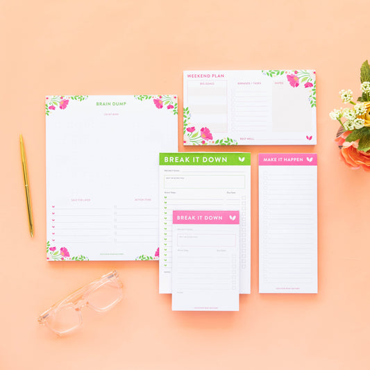 Brain Dump Notepad Bundle
