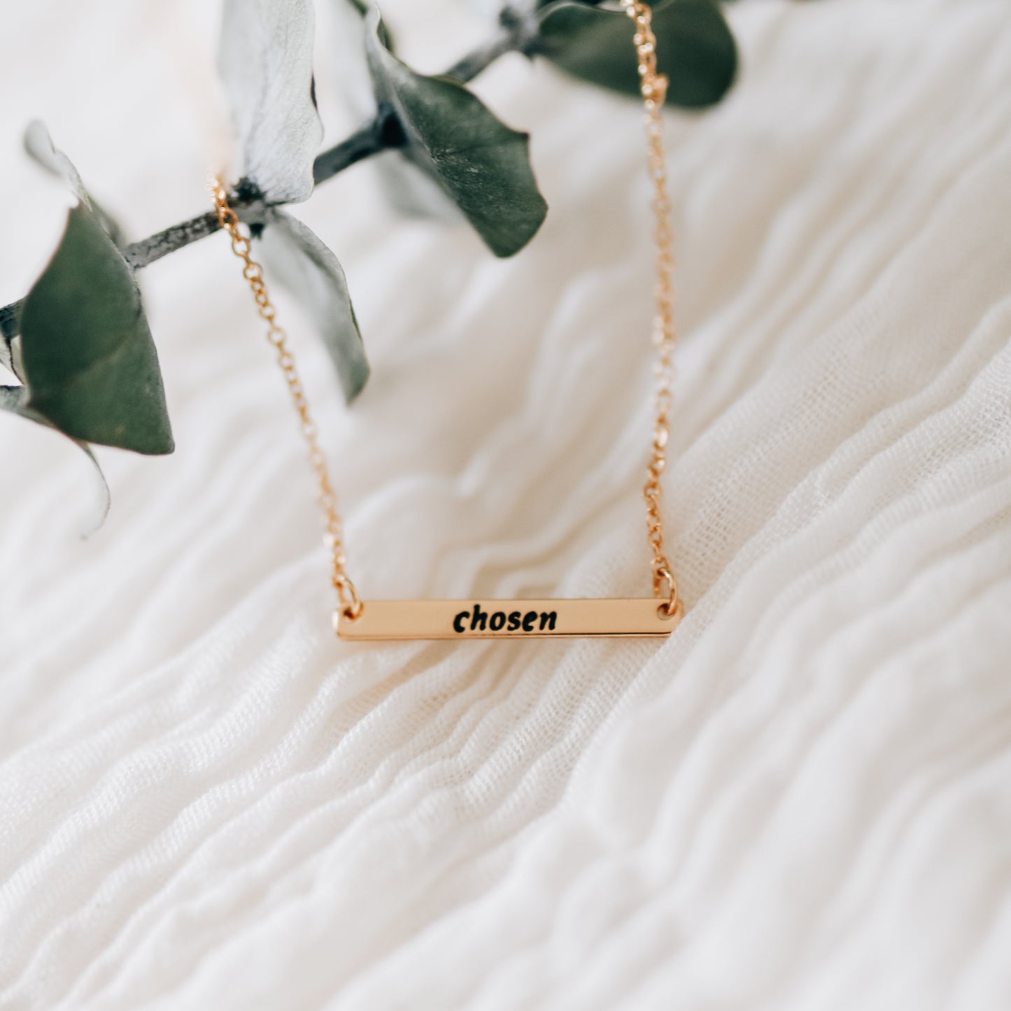 Chosen Bar Necklace