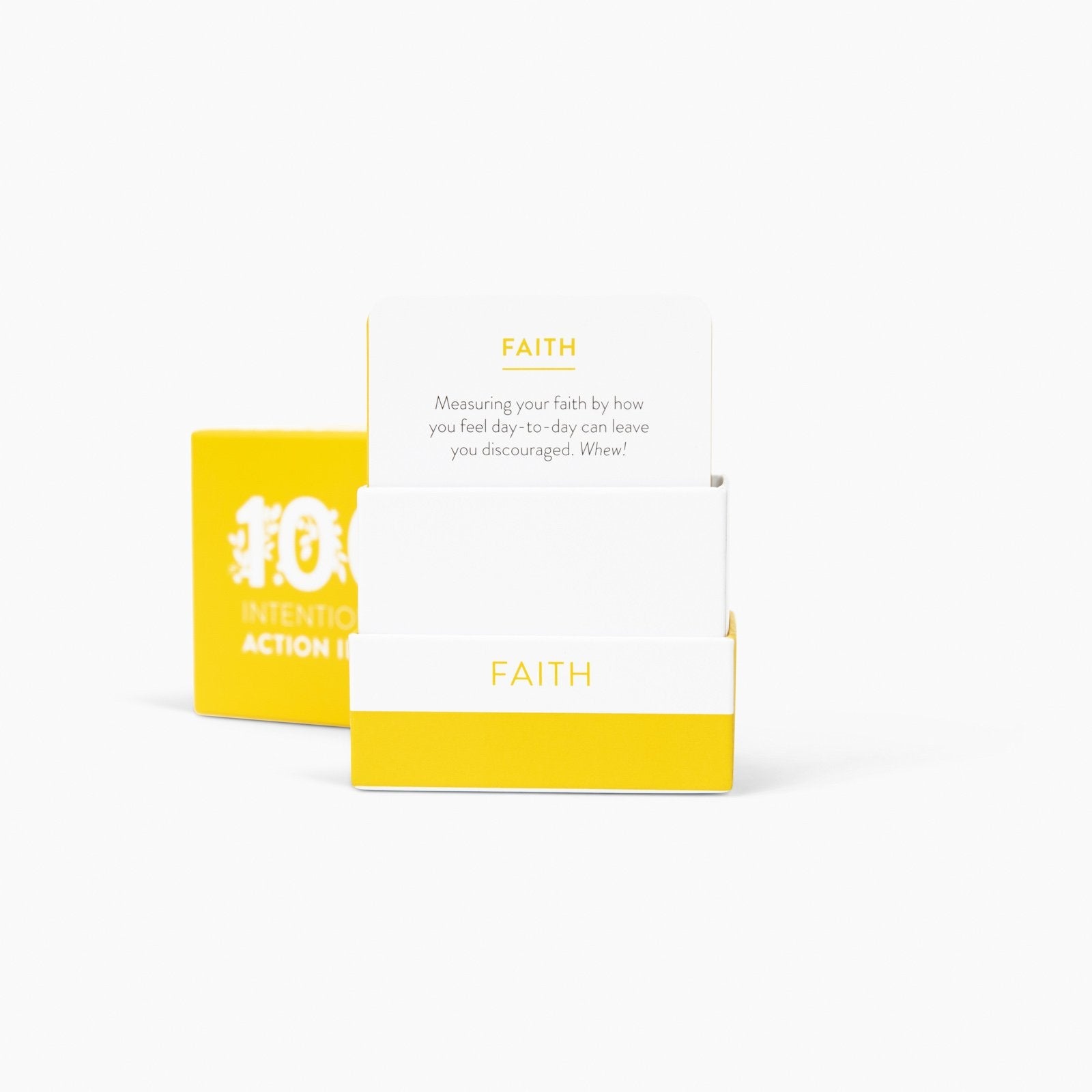 Action Card Deck - Faith - Cultivate What Matters - Little by Little - Goal Action Steps - Goal Setting