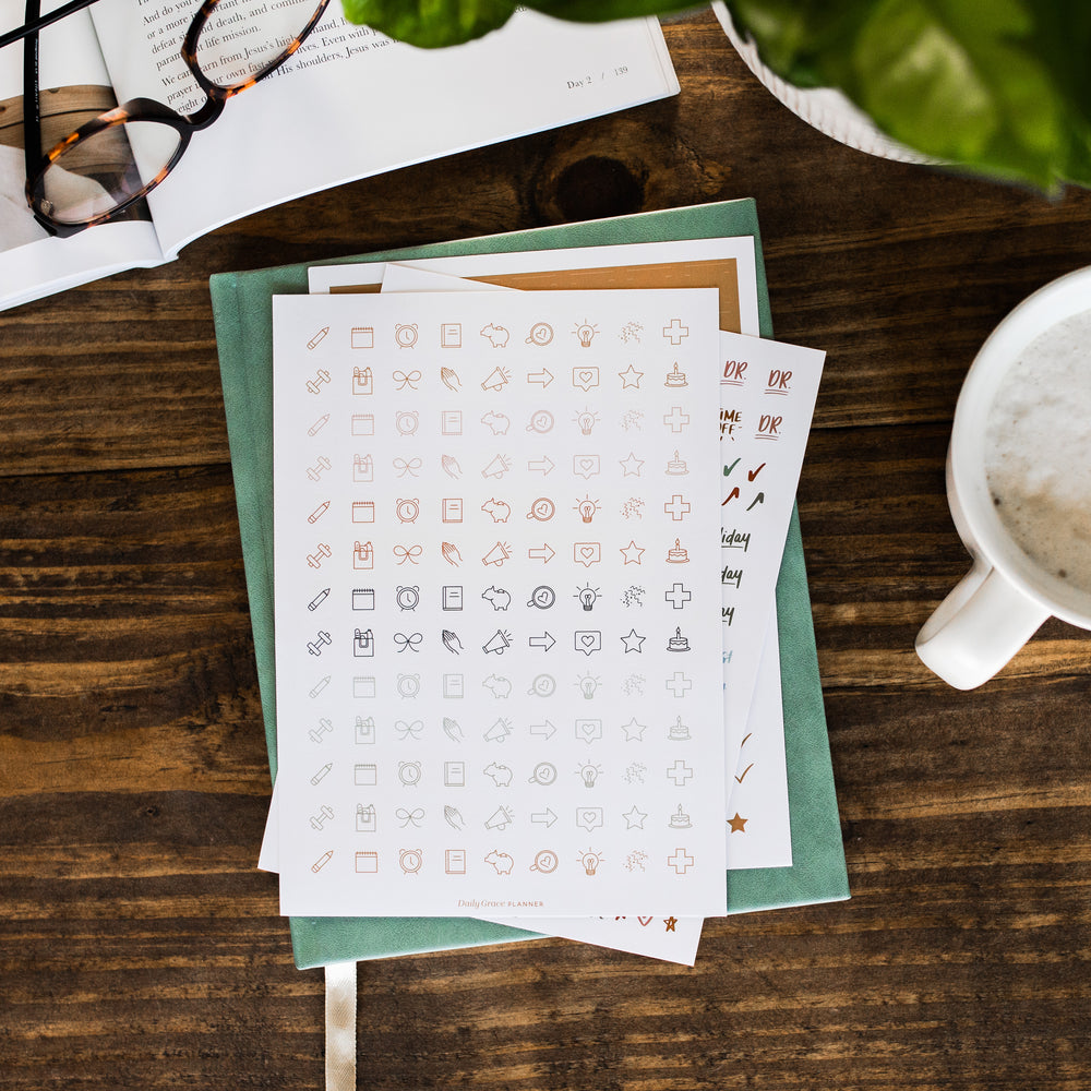 planner stickers for christian planner