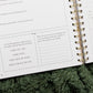 Quarterly Planner | Floral Spiral