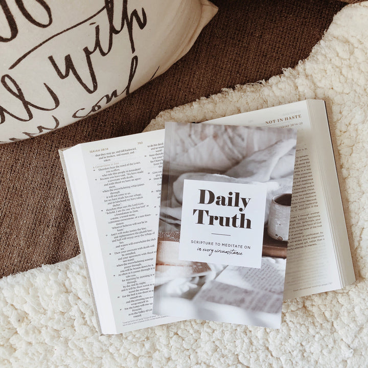 Slightly Imperfect - Daily Truth - Scripture To Meditate On In Every Circumstance