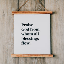 Doxology Print – The Daily Grace Co.