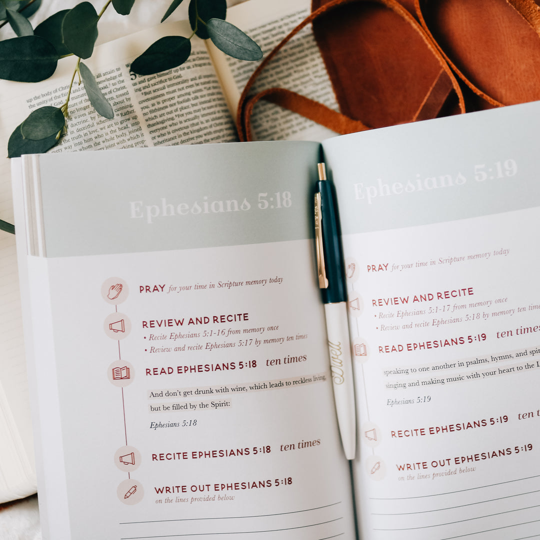 ephesians bible verse memorization book