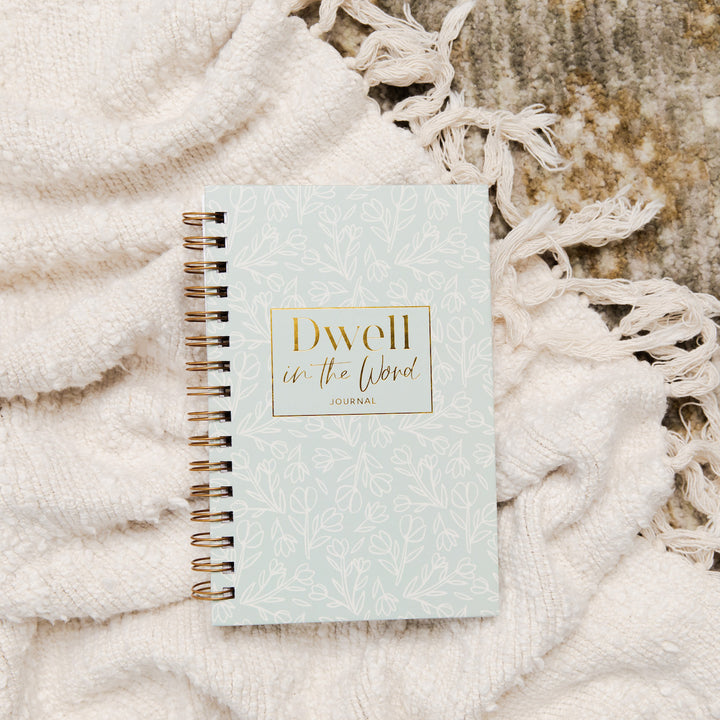 bible study journal mint spiral