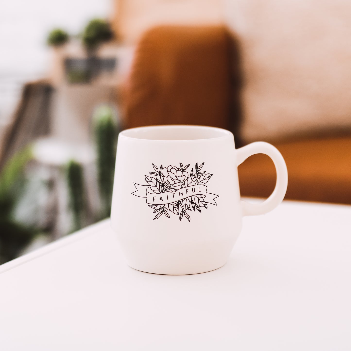 Faithful Ivory Mug