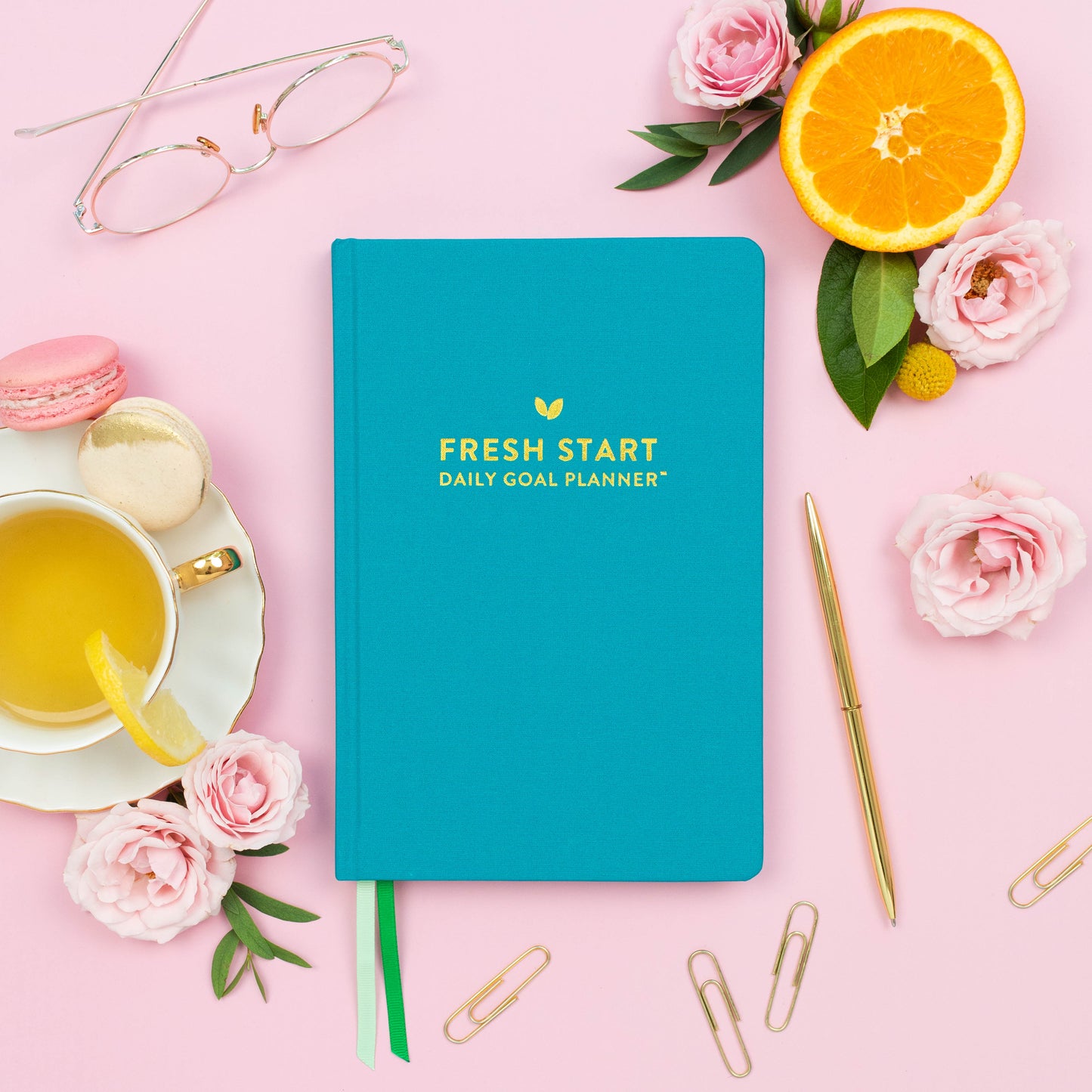 Fresh Start Daily Planner | Undated (Ivy Casebound)