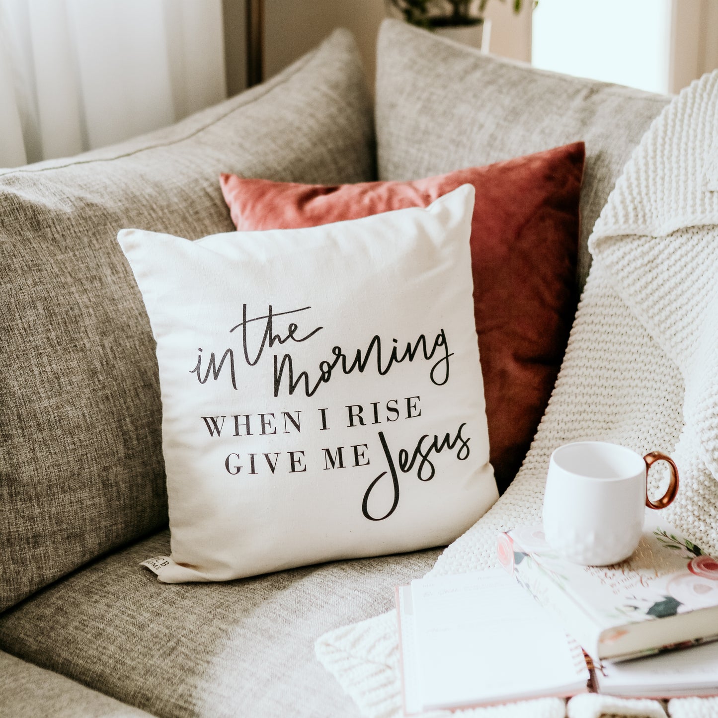 Give Me Jesus Pillow Cover