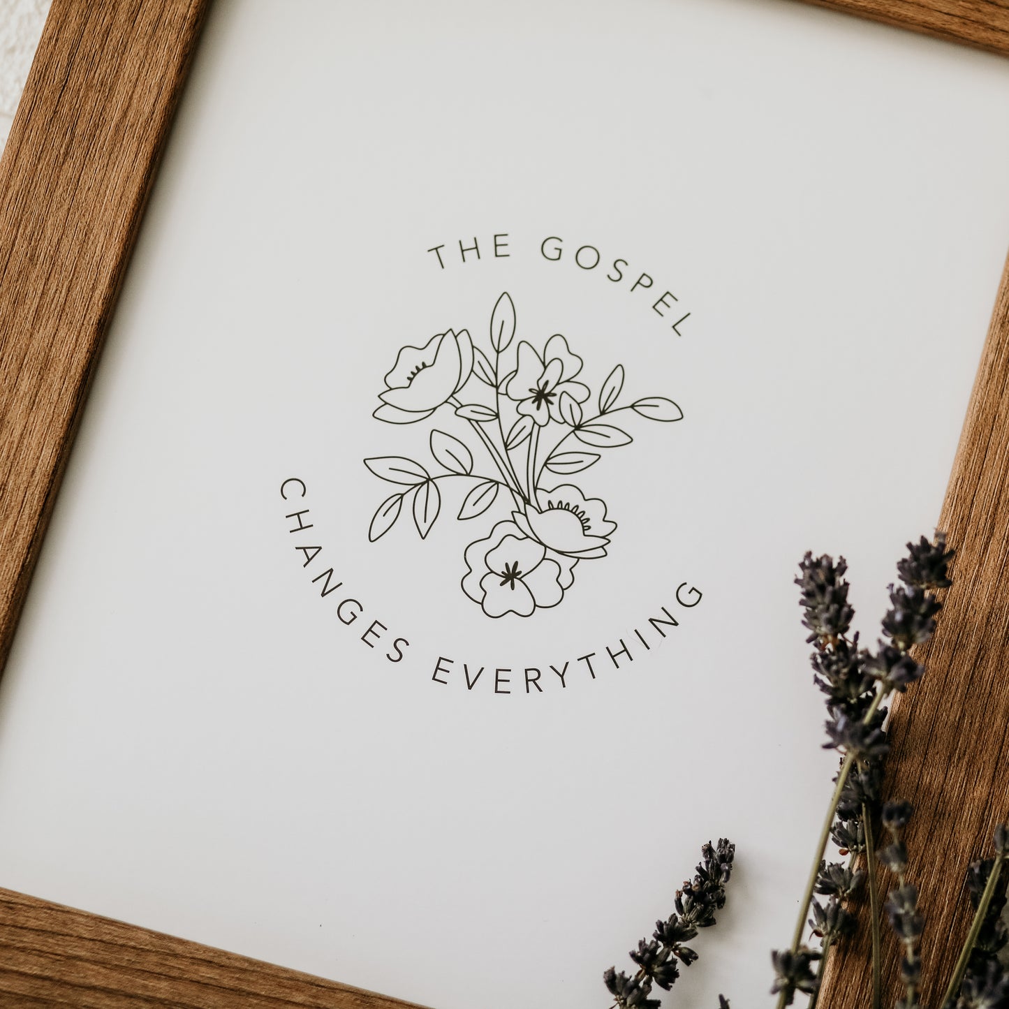 The Gospel Changes Everything Print