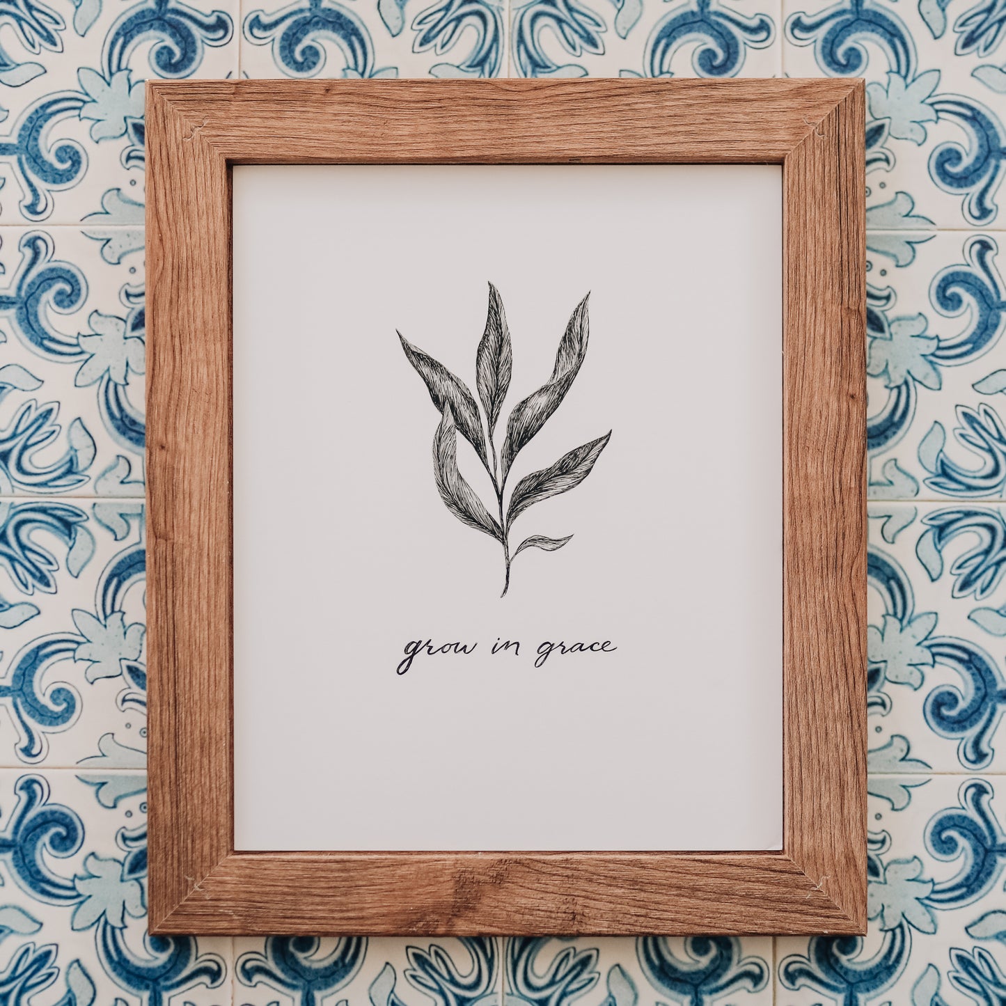 Grow in Grace Print
