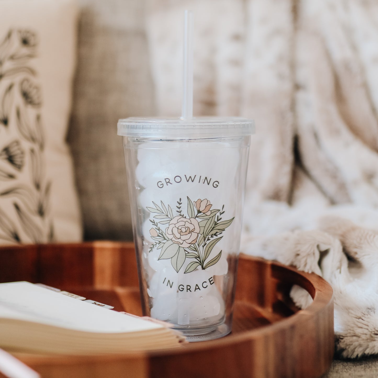 Growing in Grace Tumbler