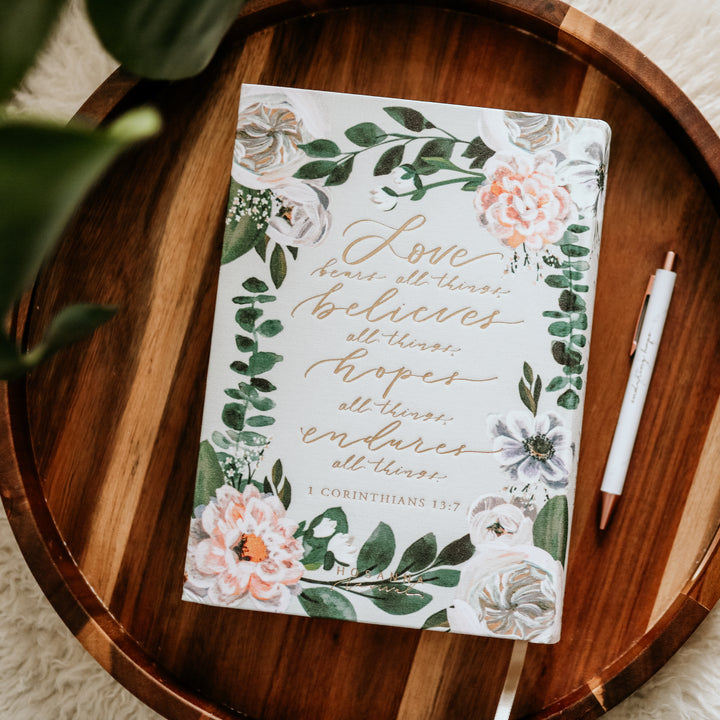 Slightly Imperfect  - Large Print ESV Journaling Bible - Victoria