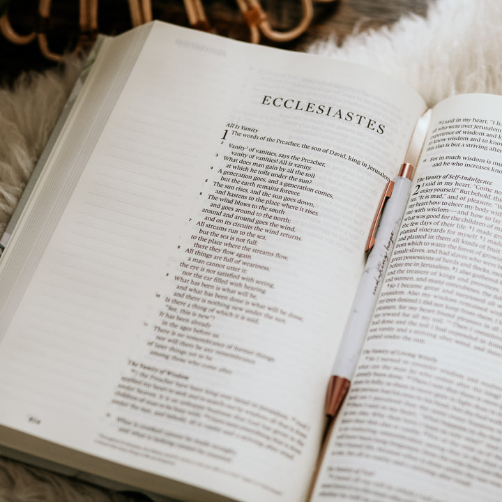 Slightly Imperfect  - Large Print ESV Journaling Bible - Victoria