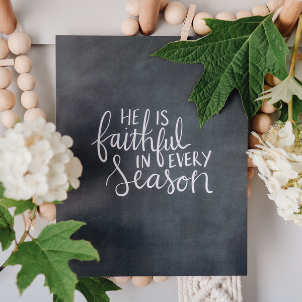 His Love Never Fails Print – The Daily Grace Co.