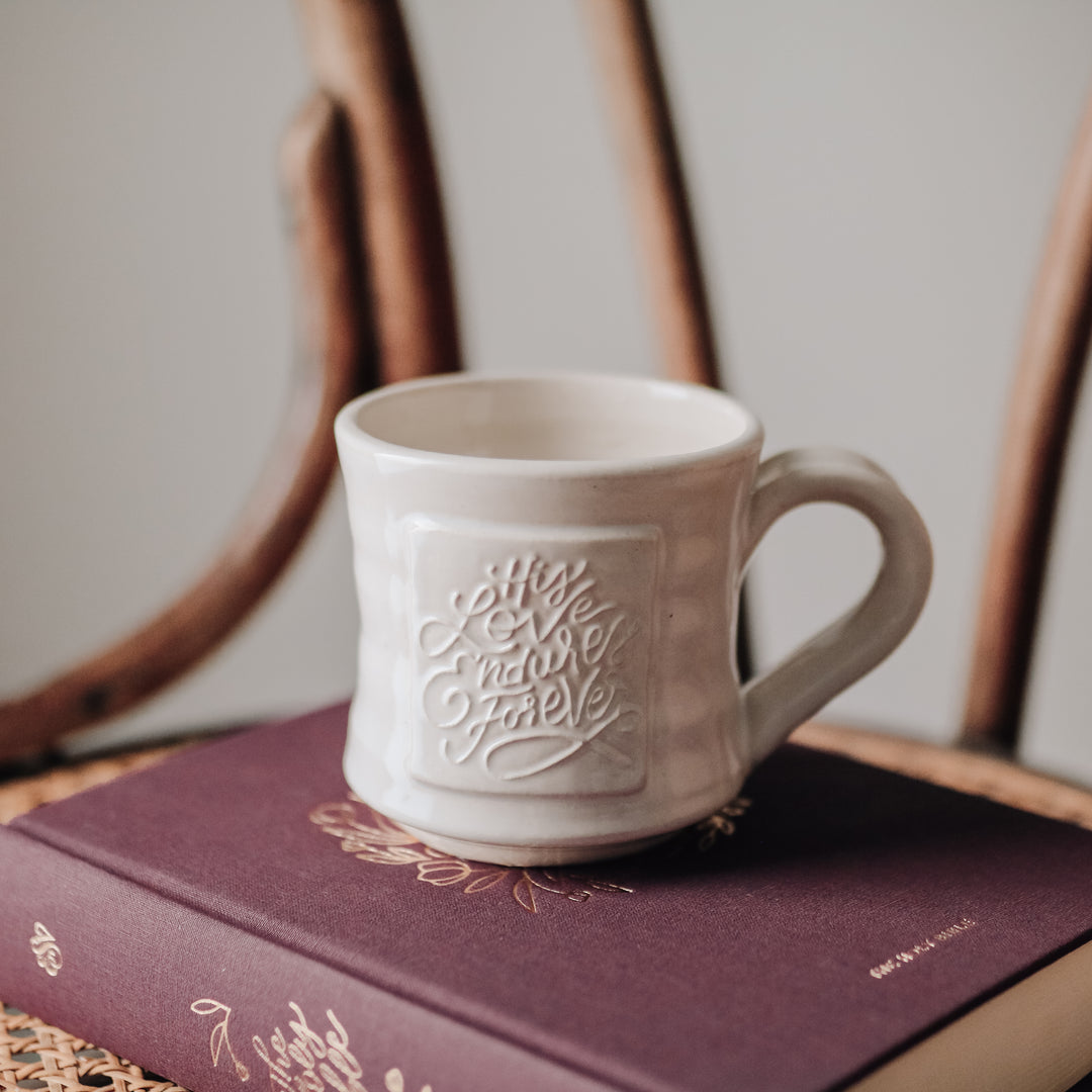 Coffee Mug On Bible for women