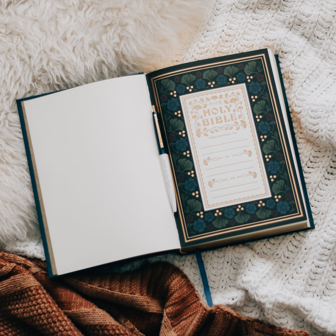 inside of illuminated journaling bible