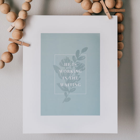 His Love Never Fails Print – The Daily Grace Co.
