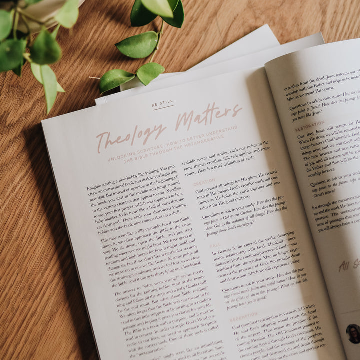 theology matters article in christian magazine