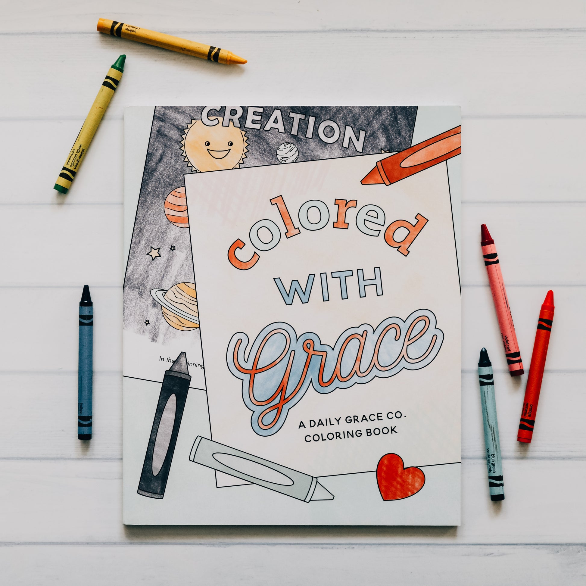 Colored with Grace - Kids Coloring Book – The Daily Grace Co.