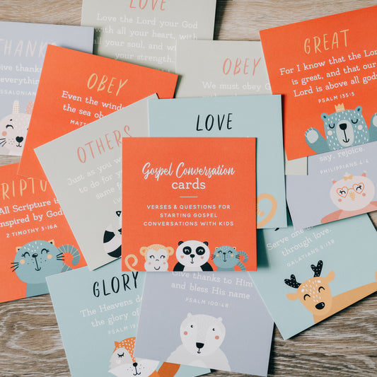 Gospel Conversations for Kids Card Set