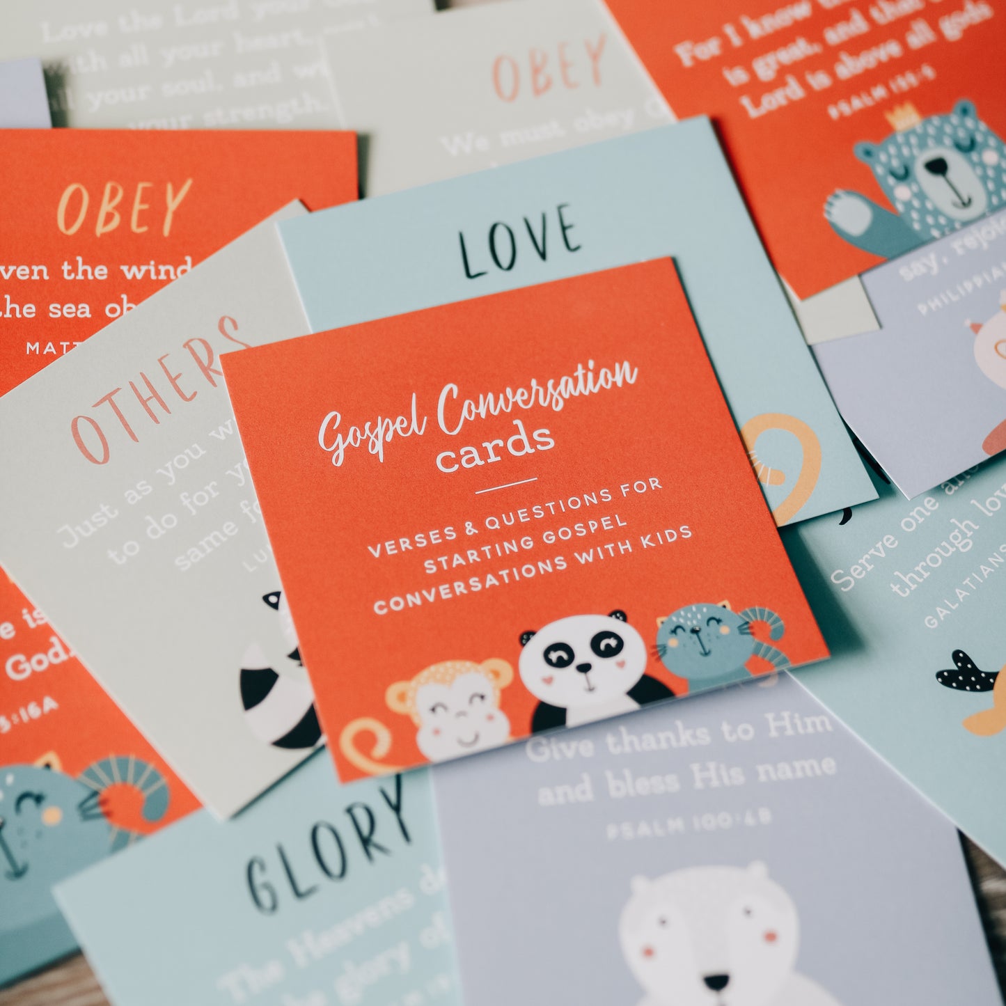 Gospel Conversations for Kids Card Set