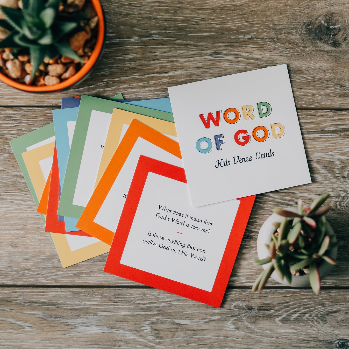 The Word of God Kids Card Set