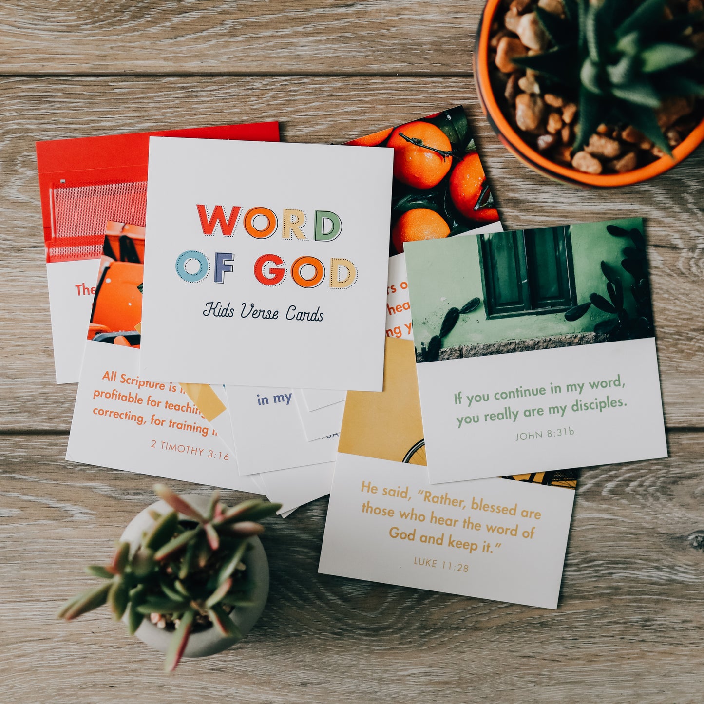 The Word of God Kids Card Set