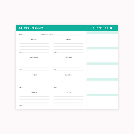 Cultivate What Matters - Meal Planner Notepad