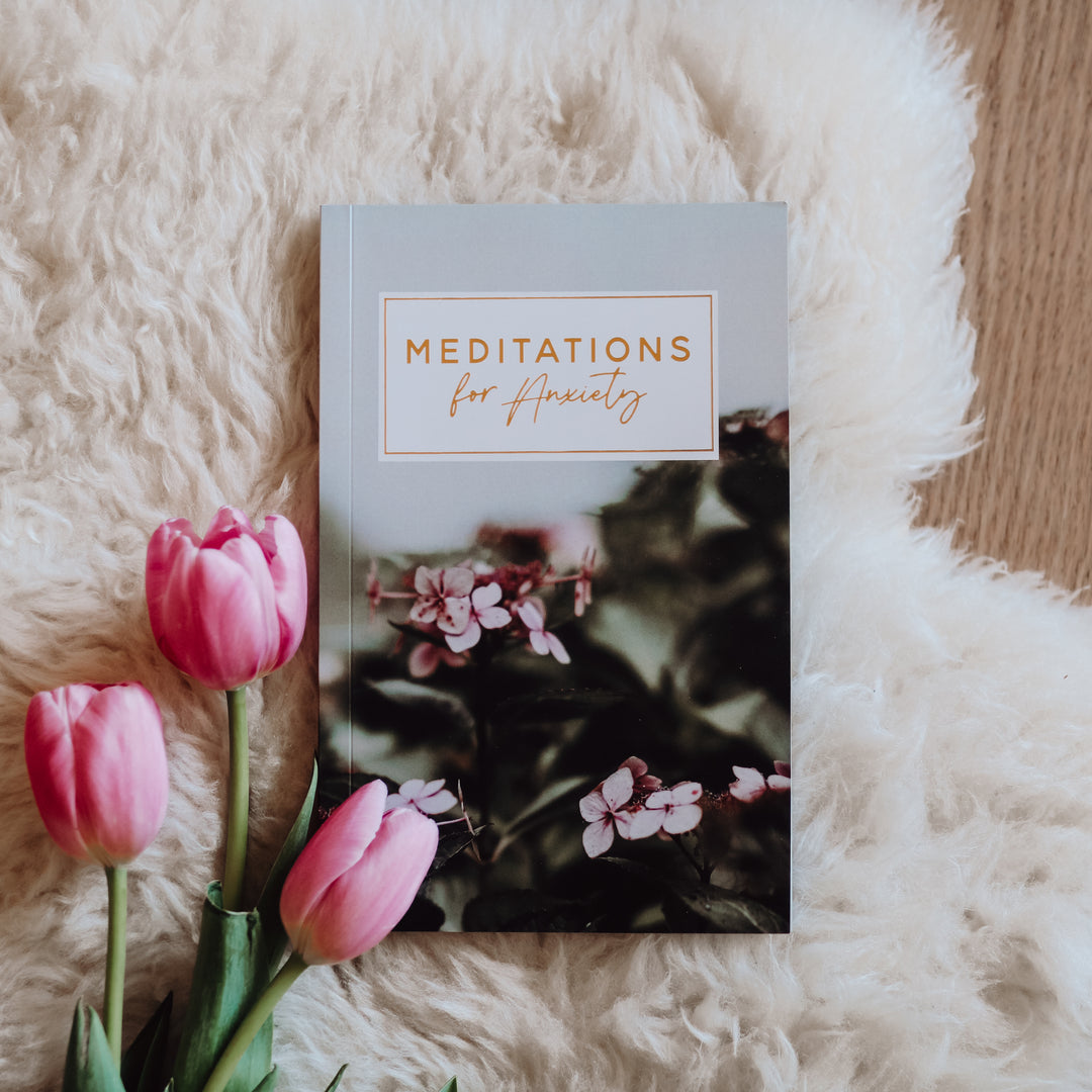 Meditations for Anxiety cover page 