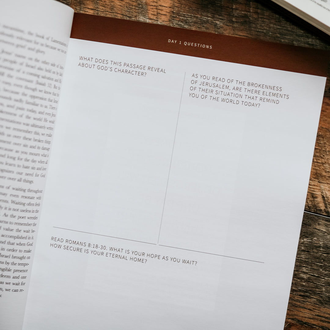 Slightly Imperfect - Between Grief and Glory | Lamentations Study - Men