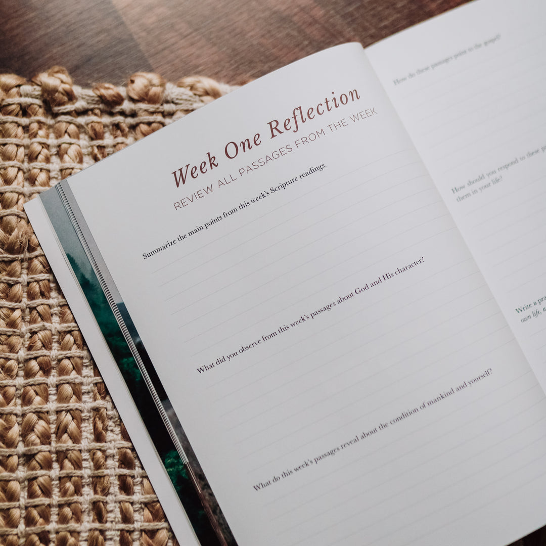 Bible Study for Men open to Reflections page