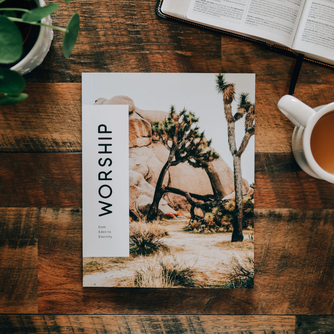 Men's Bible Study on worship sitting on wooden table